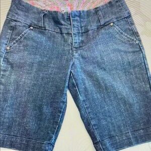 Women's Blue Athletic Shorts